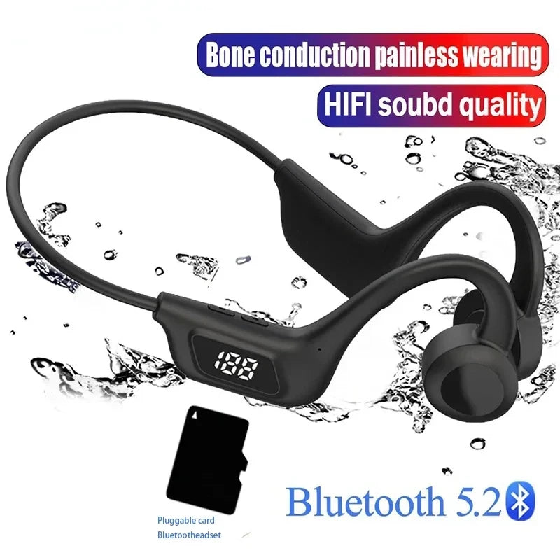 Fones de ouvido Bluetooth Esportivos à prova d'água