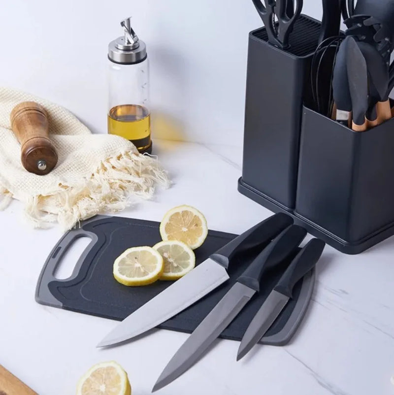 Kit Completo Cozinha de Luxo 19 Peças