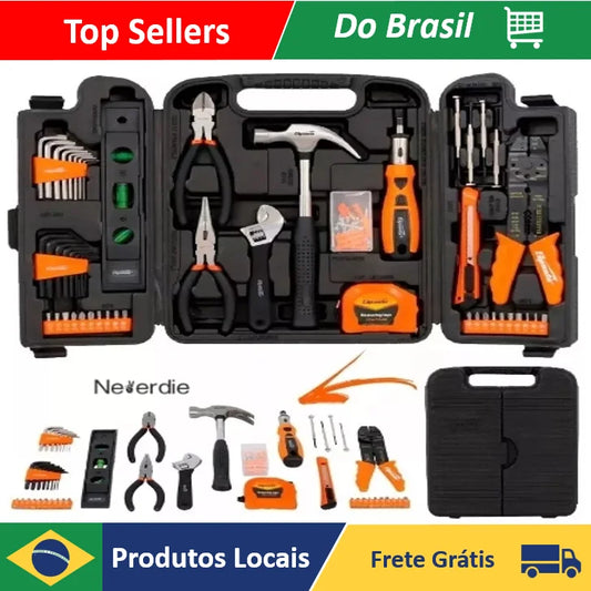 Kit de ferramentas completo 129 peças