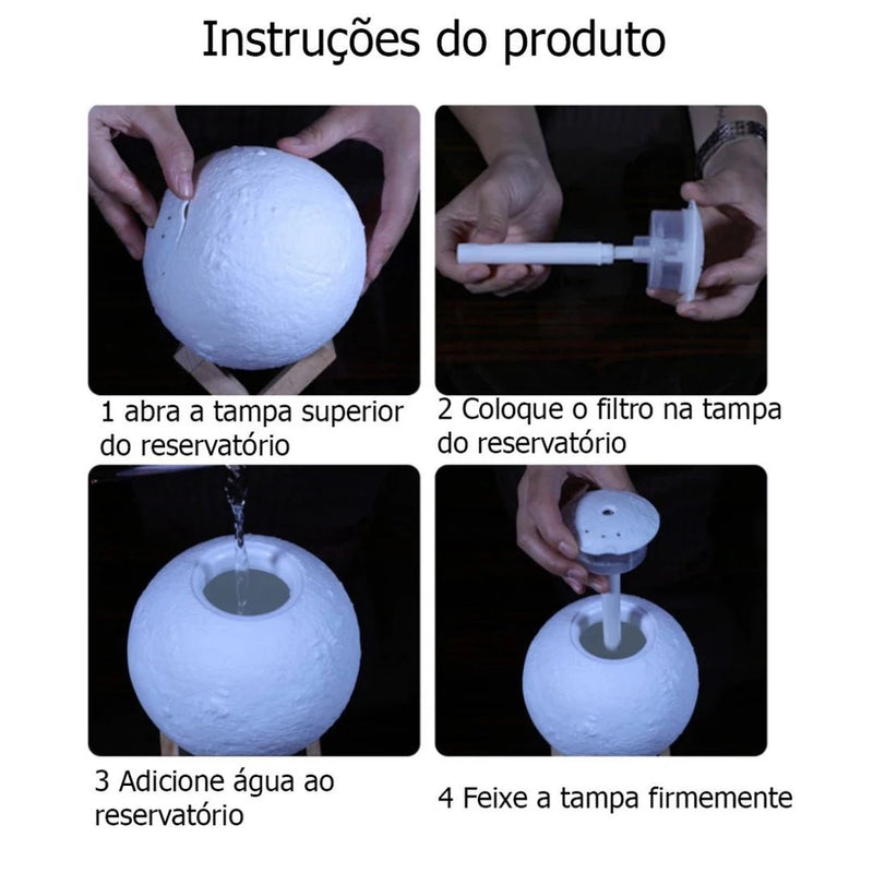 Umidificador "The Moon"
